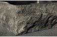 Vasque en pierre noire granit ou basalt véritable 40-60cm BORNEO