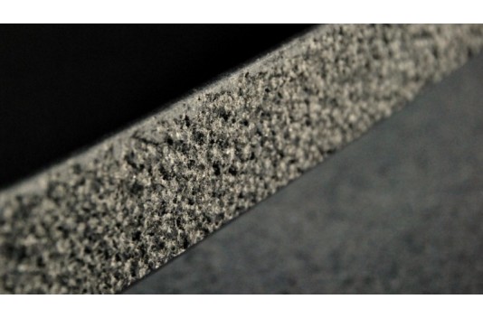 Vasque en pierre véritable noire à poser 60x40 Basalte LOTUS