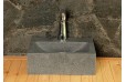 Lave mains en pierre naturelle 32x27 granit véritable BALTIC