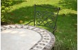 Table de jardin en mosaïque ovale 120-160-180-240 marbre travertin OVALI