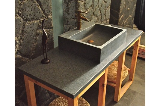 Plan de travail Granit Gris Tendance prêt à l'emploi NAOS Plan de travail Granit Gris Tendance prêt à l'emploi NAOS