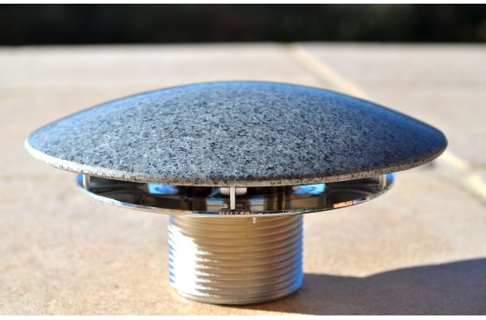 Cache bonde Déco en pierre pour Bondes de douche CLIP STONE Cache bonde Déco en pierre pour Bondes de douche CLIP STONE