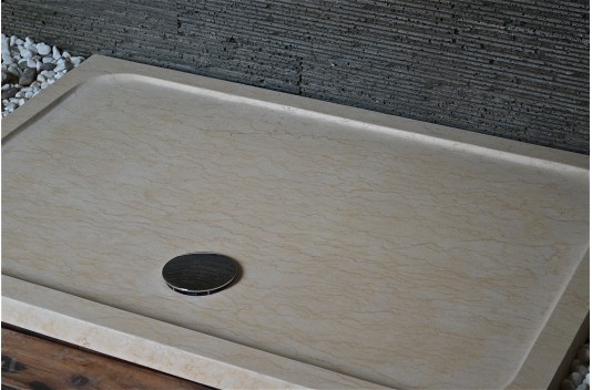 Receveur de douche en marbre d'Égypte 120x80 PALAOS SUNNY Receveur de douche en marbre d'Égypte 120x80 PALAOS SUNNY
