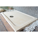 Receveur de douche en marbre d'Égypte 140x90 SPACIUM SUNNY