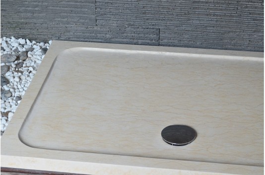 Receveur de douche en marbre d'Égypte 140x90 SPACIUM SUNNY Receveur de douche en marbre d'Égypte 140x90 SPACIUM SUNNY