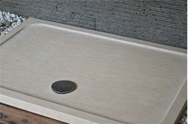 Receveur de douche en marbre d'Égypte 140x90 SPACIUM SUNNY