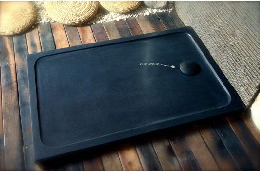 Cache bonde Déco en pierre pour Bondes de douche CLIP STONE Cache bonde Déco en pierre pour Bondes de douche CLIP STONE