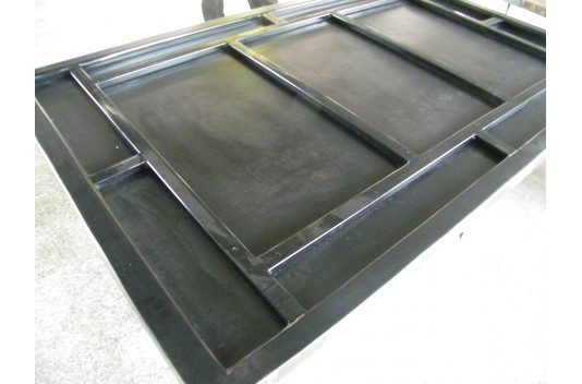 Table de jardin mosaique marbre pierre naturelle 240 TAMPA