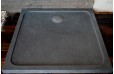 Bac de douche en granit 100x100 pierre extra plat SQUARIUM