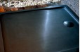 Receveur de douche à l'italienne granit noir 120X100  KIAORA SHADOW