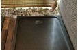 Receveur de douche 120X80 à l'italienne véritable Granit Noir PALAOS SHADOW
