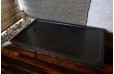 Receveur de douche 120X80 à l'italienne véritable Granit Noir PALAOS SHADOW