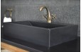 Vasque en pierre naturelle granit ou basalte PEGASUS SHADOW