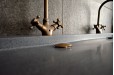 Double vasque en pierre à poser 120x50 Granit YATE