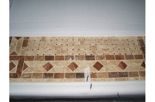 Table de jardin mosaïque marbre pierre naturelle 160-200-240 TOSCANE Table de jardin mosaïque marbre pierre naturelle 160-200-240 TOSCANE