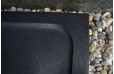 Receveur de douche 160x90 en granit noir véritable QUASAR SHADOW