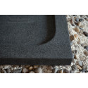Receveur de douche en pierre à l'italienne granit 140x90 SPACIUM