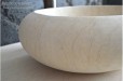Vasque en marbre à poser pierre oblongue COCOON SUNNY