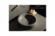 Vasque en pierre naturelle Ronde basalte gris RONDO