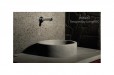 Vasque en pierre naturelle Ronde basalte gris RONDO