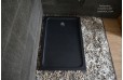 Receveur de douche 120X80 à l'italienne véritable Granit Noir PALAOS SHADOW