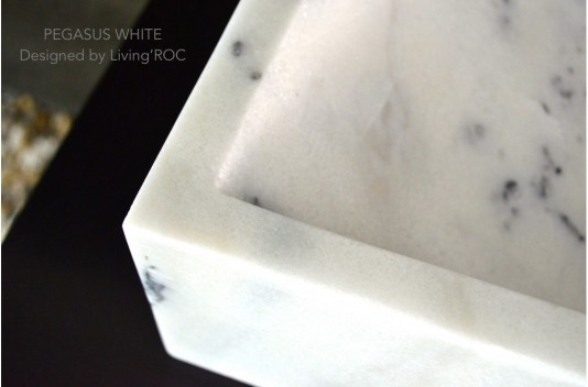 Vasque en pierre naturelle évier en marbre blanc PEGASUS WHITE Vasque en pierre naturelle évier en marbre blanc PEGASUS WHITE