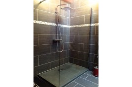 Receveur de douche 120x80 en pierre taillé dans le granit PALAOS