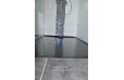 Receveur de douche à l'italienne 140x100 granit noir PALM SHADOW