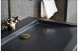 Double vasque en pierre salle de bain Granit Noir Luxe LOVE SHADOW