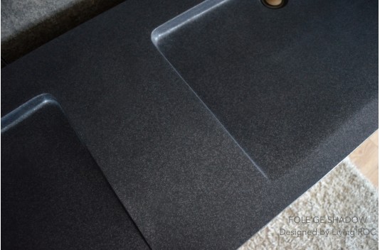 Double vasque en granit véritable taillé dans la masse160x50 FOLEGE SHADOW Double vasque en granit véritable taillé dans la masse160x50 FOLEGE SHADOW