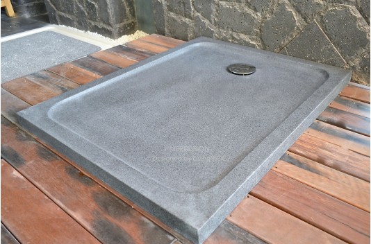 Receveur de douche Bac en pierre 100x80 Granit MERCURION Receveur de douche Bac en pierre 100x80 Granit MERCURION