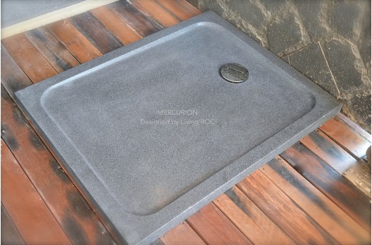 Receveur de douche Bac en pierre 100x80 Granit MERCURION Receveur de douche Bac en pierre 100x80 Granit MERCURION