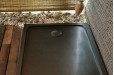 Receveur de douche en pierre 153x86 granit noir rare -  MOON SHADOW