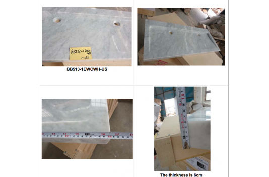 Double vasque en pierre marbre de Carrare 120cm YATE WHITE Double vasque en pierre marbre de Carrare 120cm YATE WHITE