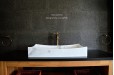 Vasque en marbre blanc pierre naturelle TOJI WHITE