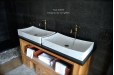 Vasque en marbre blanc pierre naturelle TOJI WHITE