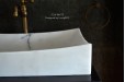 Vasque en marbre blanc pierre naturelle TOJI WHITE