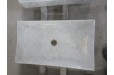 Vasque en marbre blanc pierre naturelle TOJI WHITE