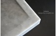 Vasque pierre design marbre Carrare véritable 70cm CALVI WHITE
