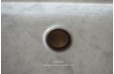 Vasque pierre design marbre Carrare véritable 70cm CALVI WHITE