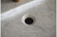 Vasque pierre design marbre Carrare véritable 70cm CALVI WHITE