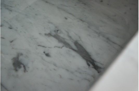 Double vasque en marbre de Carrare véritable 120cm ESTEL WHITE Double vasque en marbre de Carrare véritable 120cm ESTEL WHITE