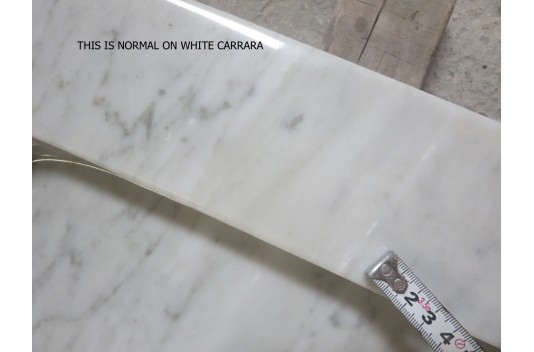 Double vasque en marbre de Carrare véritable 120cm ESTEL WHITE Double vasque en marbre de Carrare véritable 120cm ESTEL WHITE