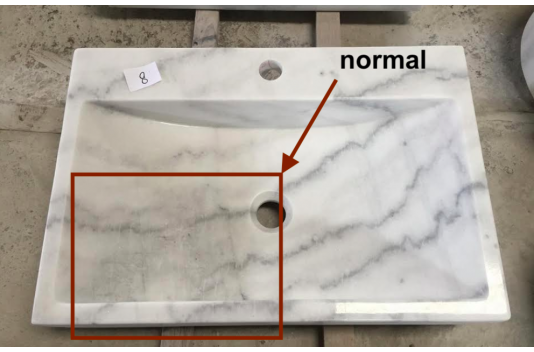 Vasque en pierre naturelle évier en marbre blanc PEGASUS WHITE Vasque en pierre naturelle évier en marbre blanc PEGASUS WHITE