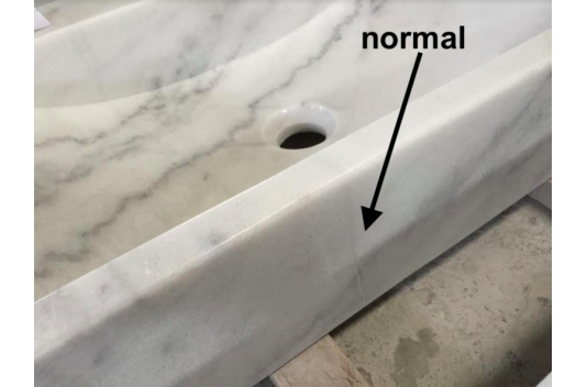 Vasque en pierre naturelle évier en marbre blanc PEGASUS WHITE Vasque en pierre naturelle évier en marbre blanc PEGASUS WHITE