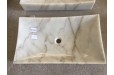 Vasque en marbre blanc pierre naturelle TOJI WHITE