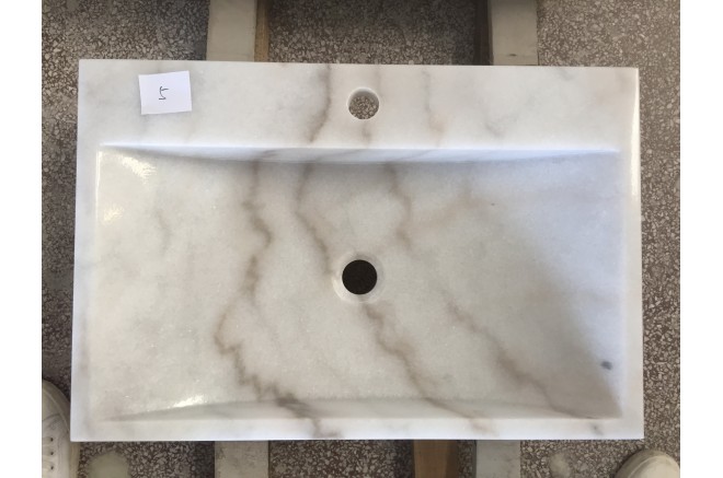 Vasque en pierre naturelle évier en marbre blanc PEGASUS WHITE Vasque en pierre naturelle évier en marbre blanc PEGASUS WHITE