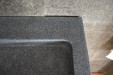 Double vasque salle de bain 100x50 granit gris véritable FIGARO
