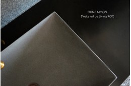 Vasque pierre naturelle 60x40 basalte véritable DUNE MOON