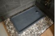 Receveur de douche 122x81 en pierre taillé dans le granit LILA